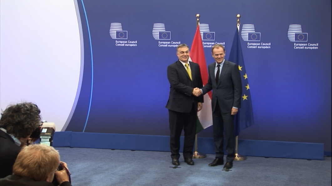 Orbán en Tusk over Hongarije